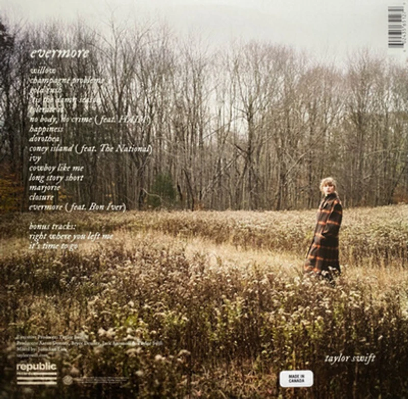 Taylor Swift - Evermore LP