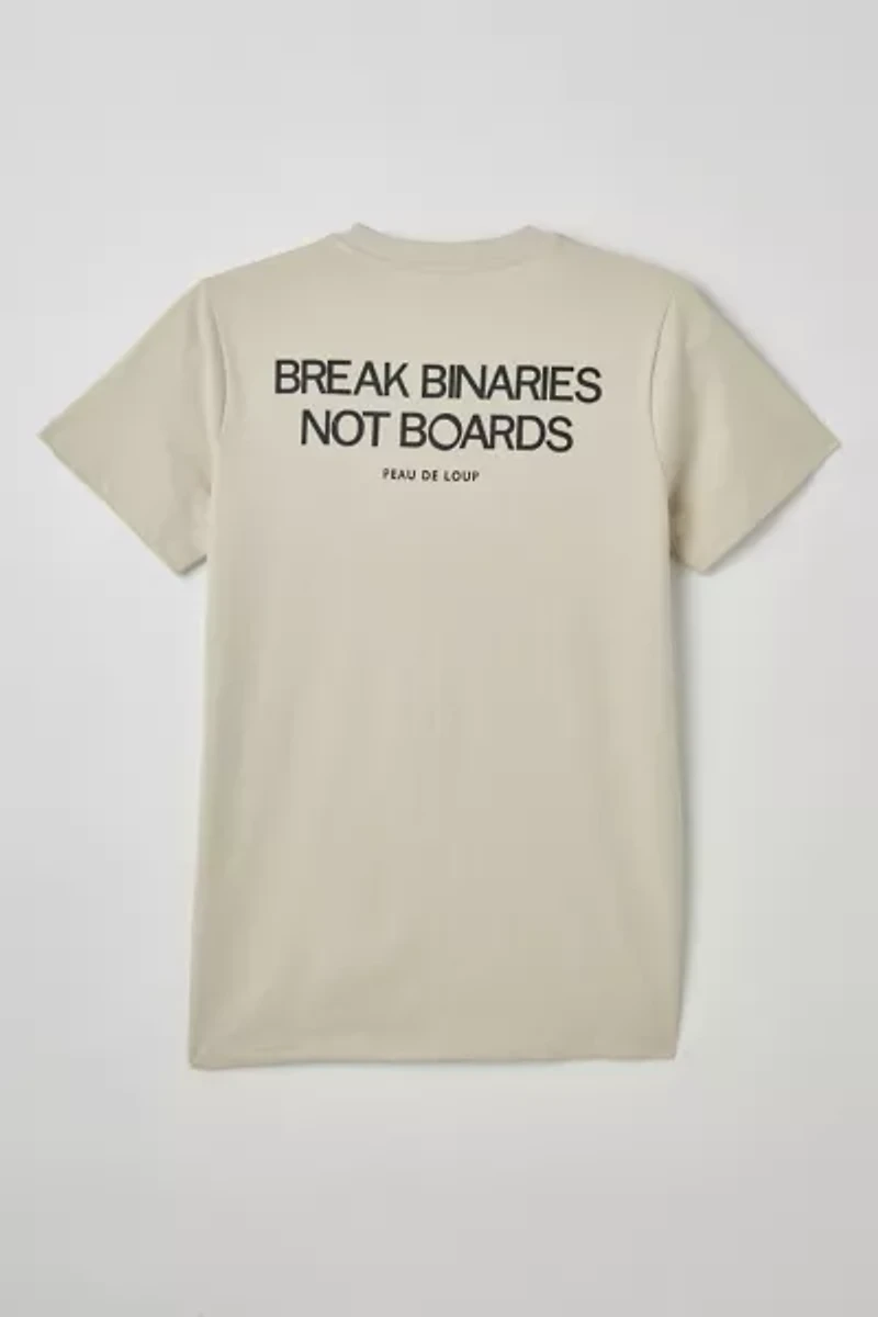 Peau De Loup X Skate Like A Girl UO Exclusive Breaking Binaries Tee