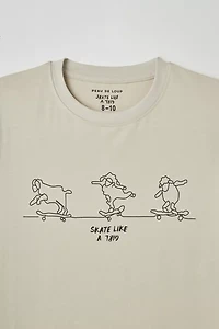 Peau De Loup X Skate Like A Girl UO Exclusive Breaking Binaries Tee