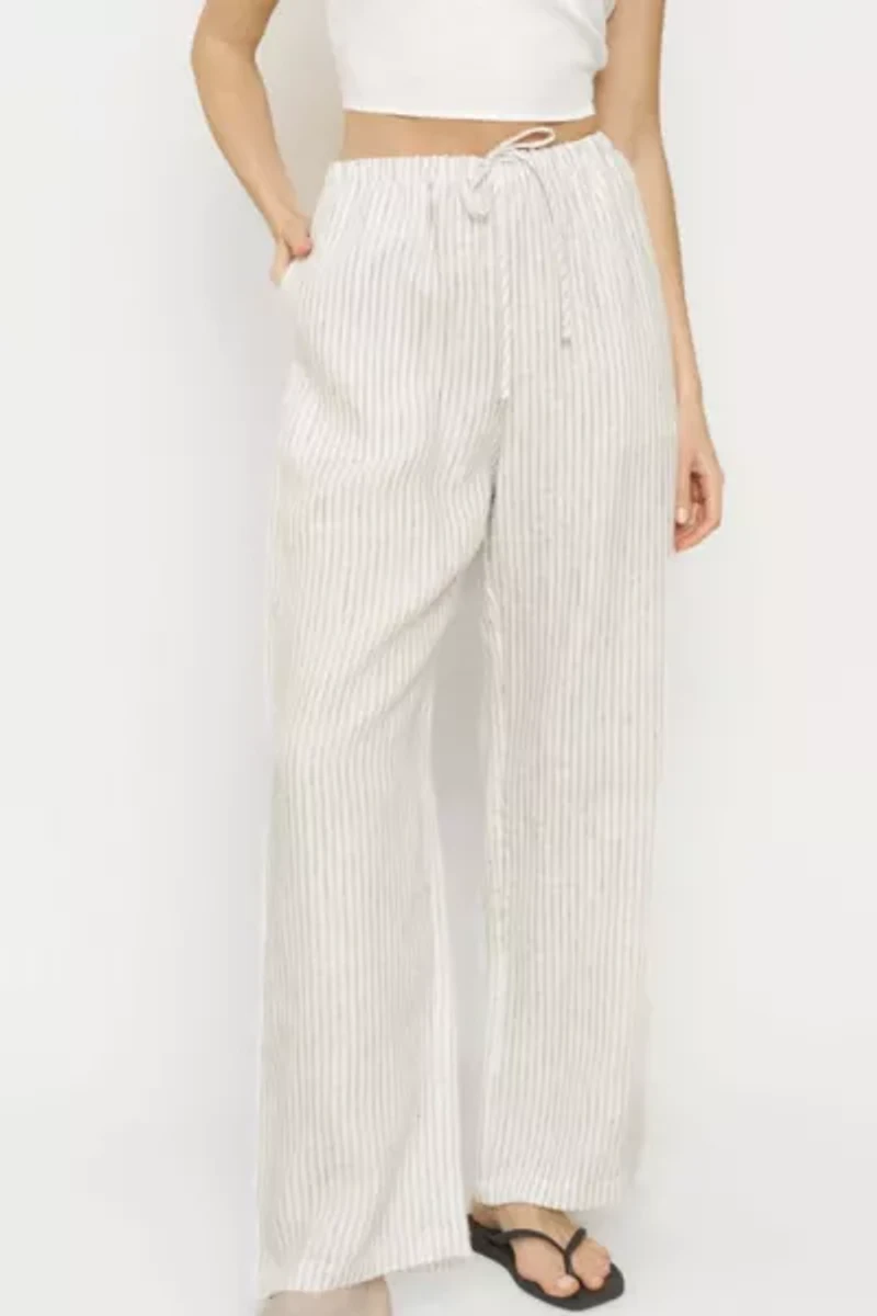 Whimsy + Row Kira Linen Drawstring Pant