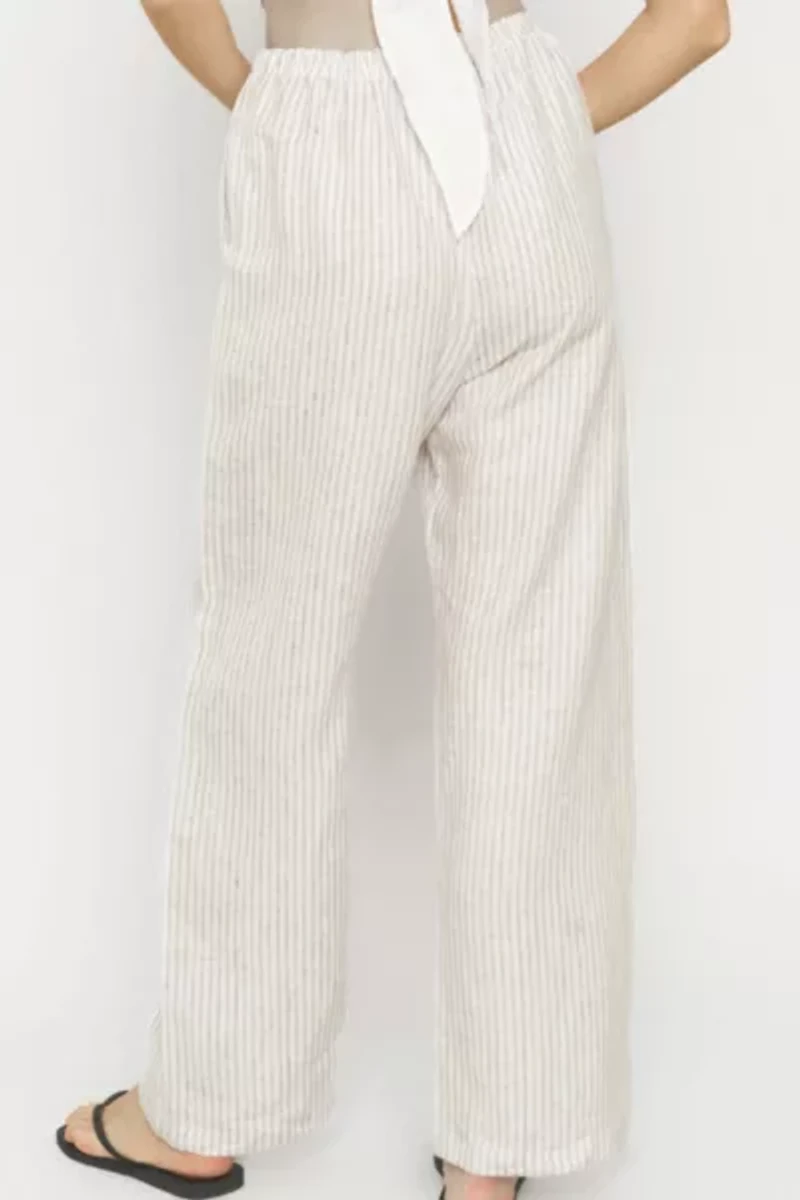 Whimsy + Row Kira Linen Drawstring Pant