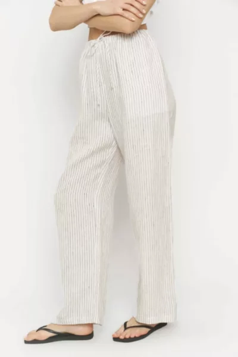 Whimsy + Row Kira Linen Drawstring Pant