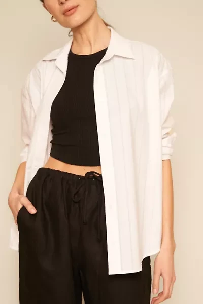 Whimsy + Row Organic Cotton Button-Down Shirt