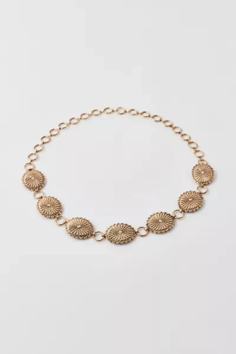 Embossed Chain Belt