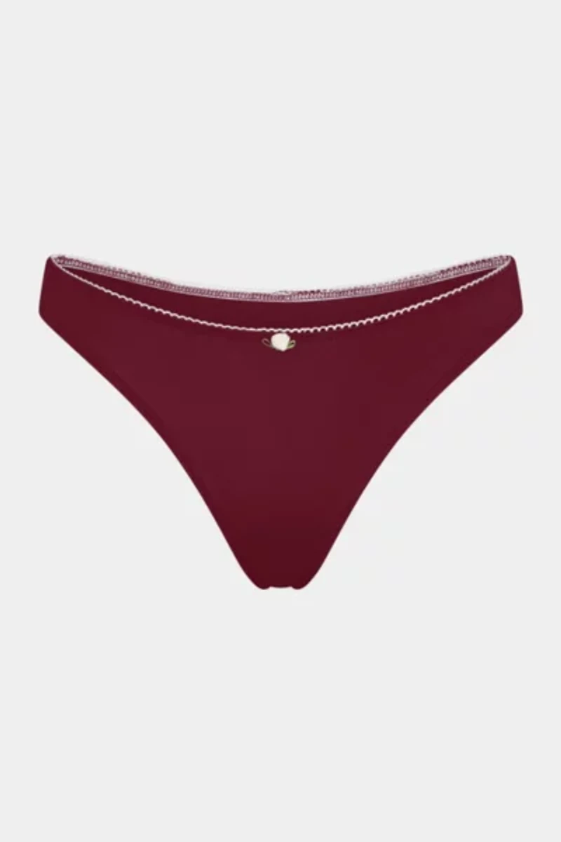 RAT BOI Low Rise Lace Trim Thong
