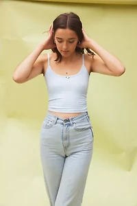 RAT BOI Scoop Back Lace Trim Cami