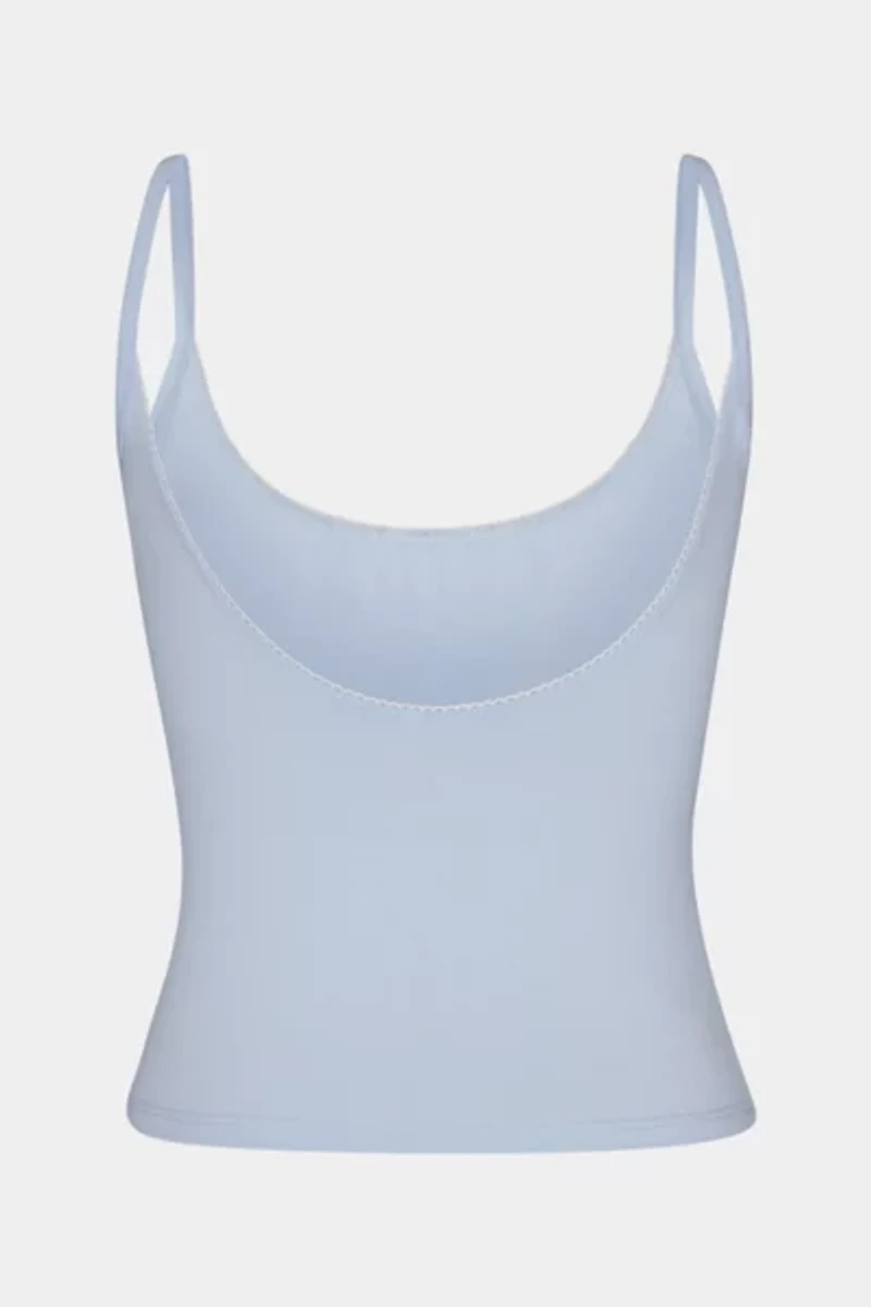 RAT BOI Scoop Back Lace Trim Cami