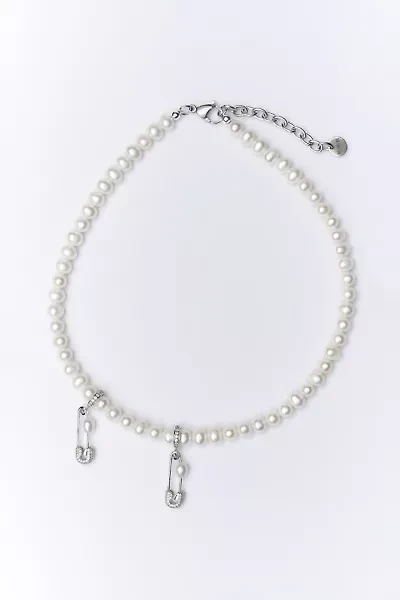 RIMOR Double Pin Through My Pearl Necklace