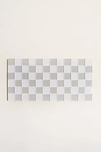 Subtle Art Studios Classic Checkered Glass Tile Tray