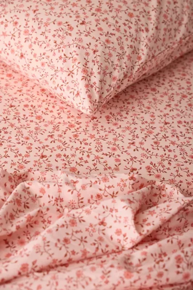 Clarissa Floral Vine Sheet Set