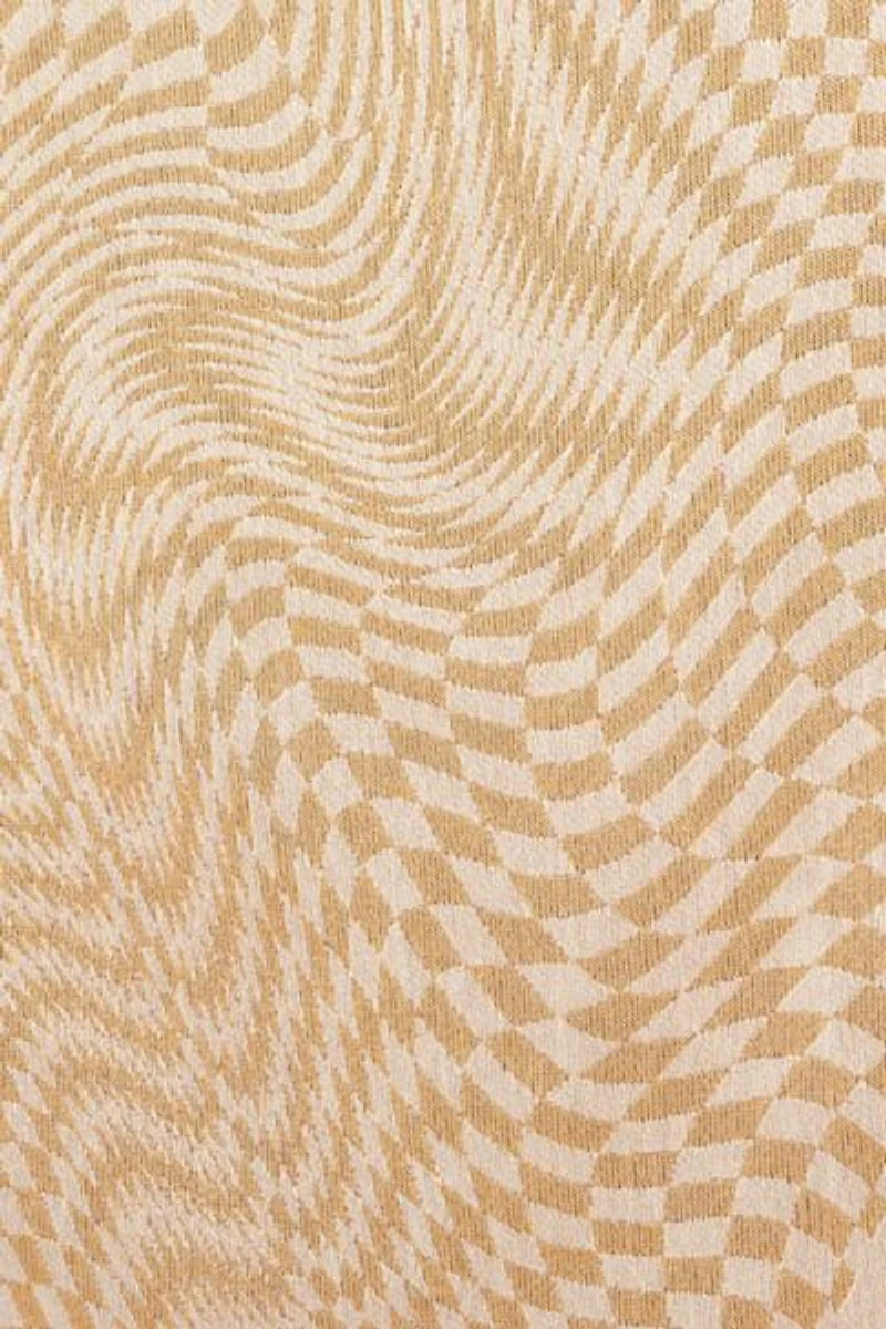 Clr Shop Melted Butterscotch Woven Throw Blanket