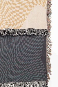 Clr Shop Melted Butterscotch Woven Throw Blanket