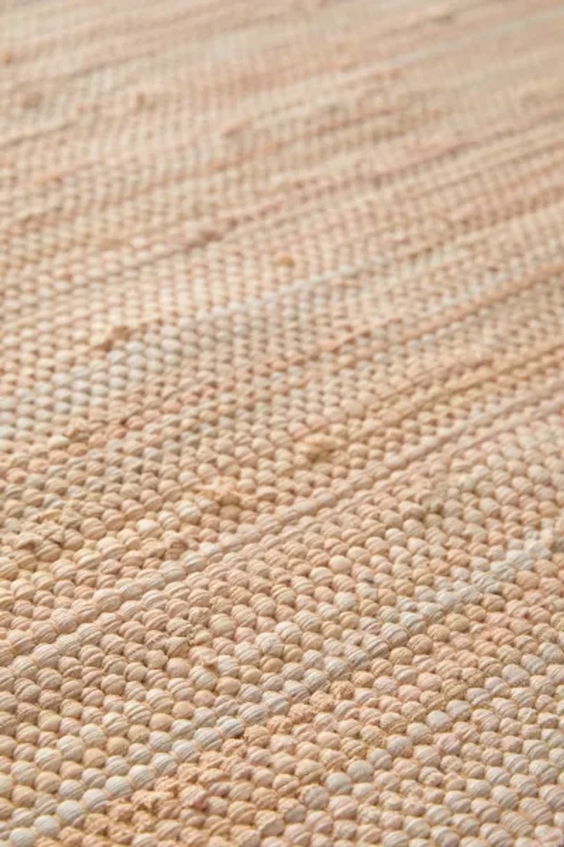 ReMADE By UO Remnants Solid Chindi Rug