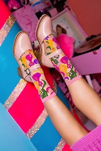 Sock Candy Dopamine Cats Sheer Sock