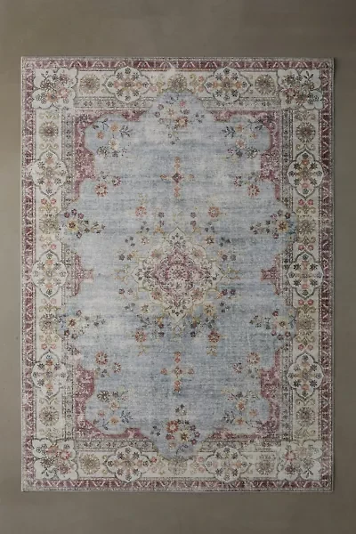 Orion Medallion Washable Rug