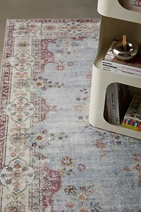 Orion Medallion Washable Rug