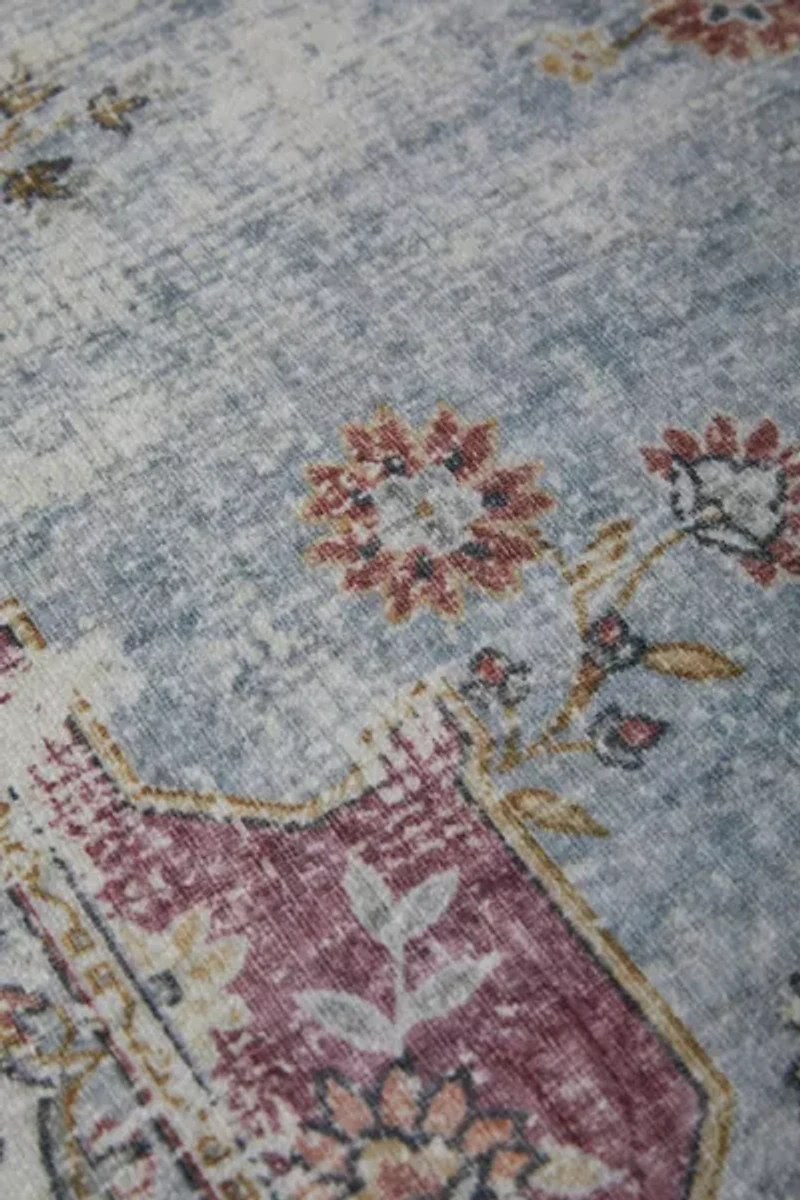 Orion Medallion Washable Rug