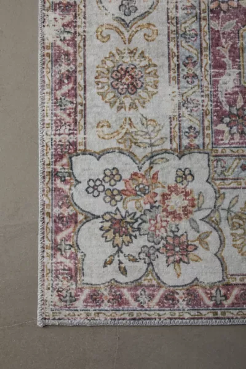 Orion Medallion Washable Rug
