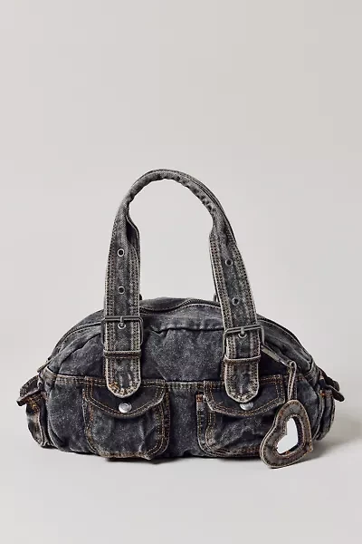 BDG Denim Duffle Shoulder Bag