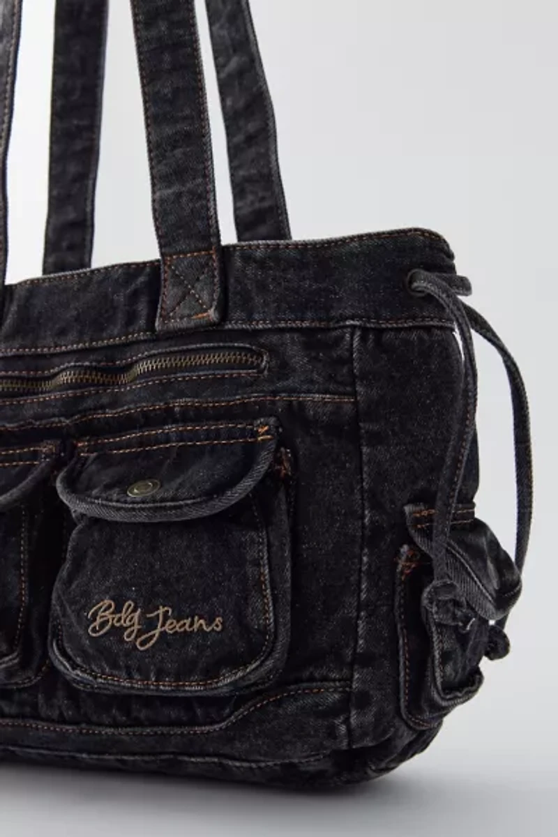 BDG Y2K Denim Tote Shoulder Bag