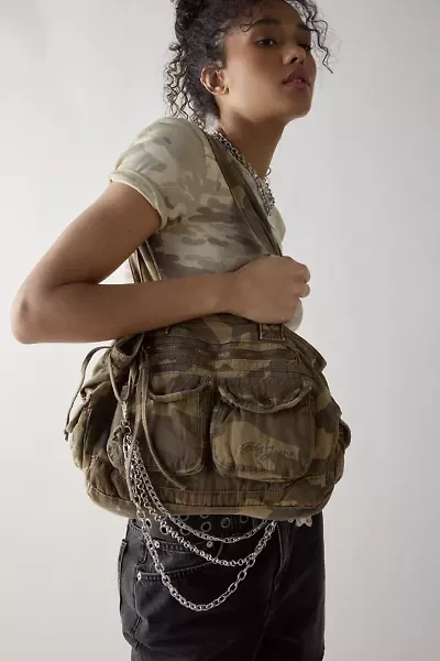 BDG Y2K Denim Tote Shoulder Bag