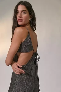 UO Sparkly Cut-Out Jumpsuit