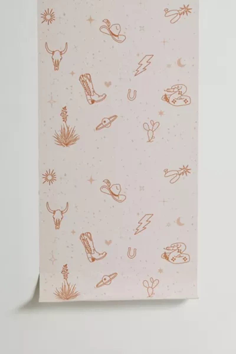 Allie Falcon Cowboy Things Removable Wallpaper