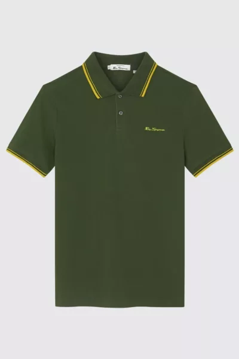 Ben Sherman Signature Cotton Pique Polo Shirt