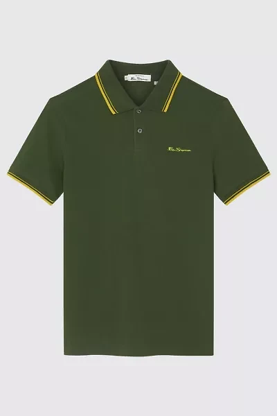 Ben Sherman Signature Cotton Pique Polo Shirt