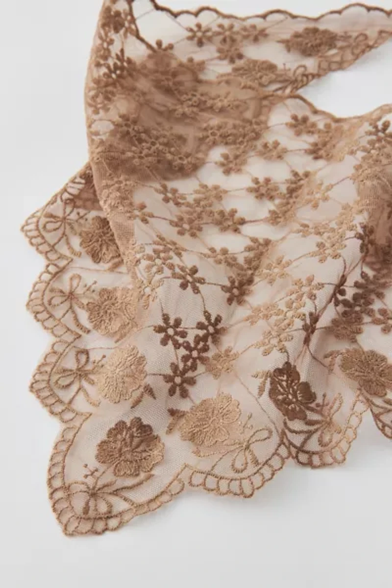 Out From Under Lace Headscarf