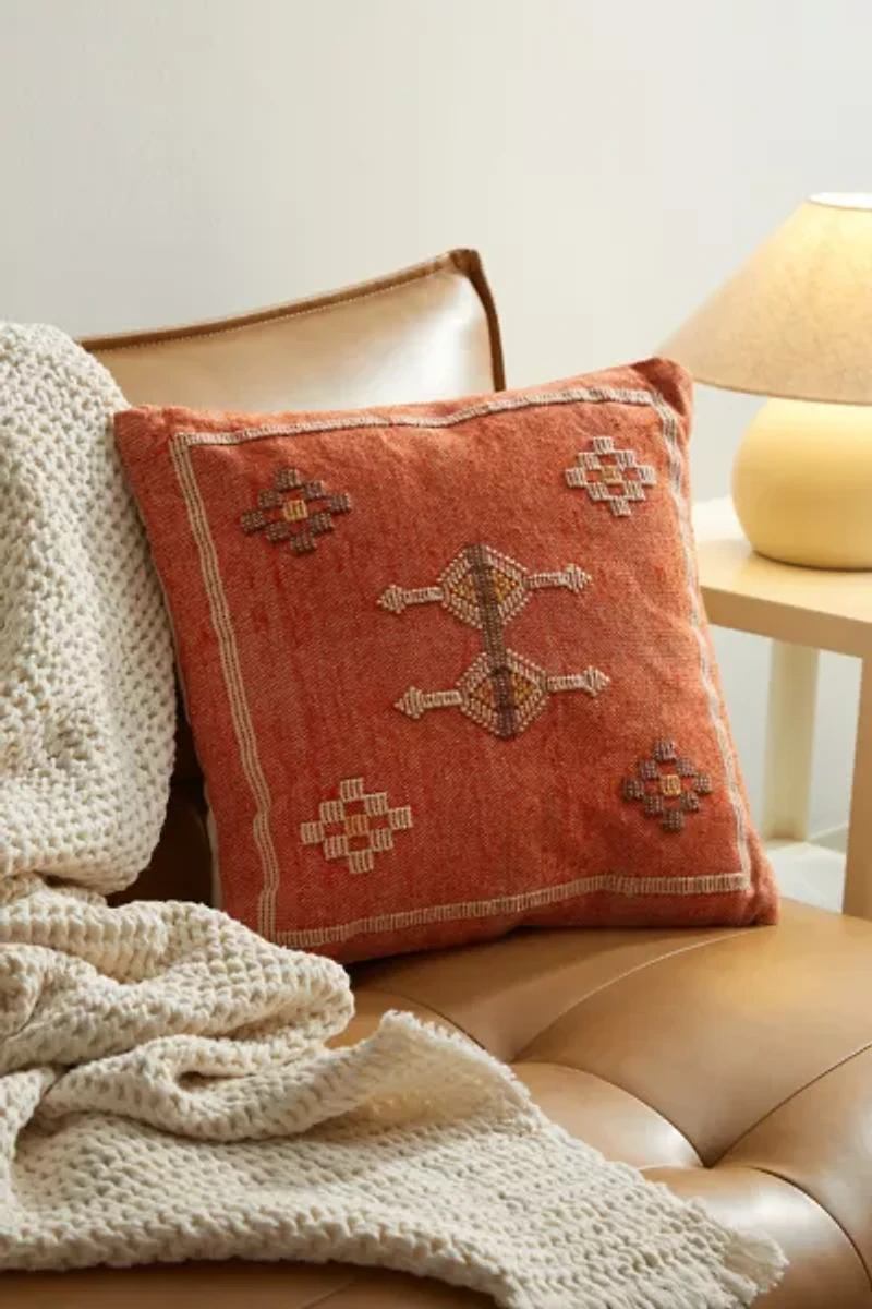 Cedar Medallion Throw Pillow