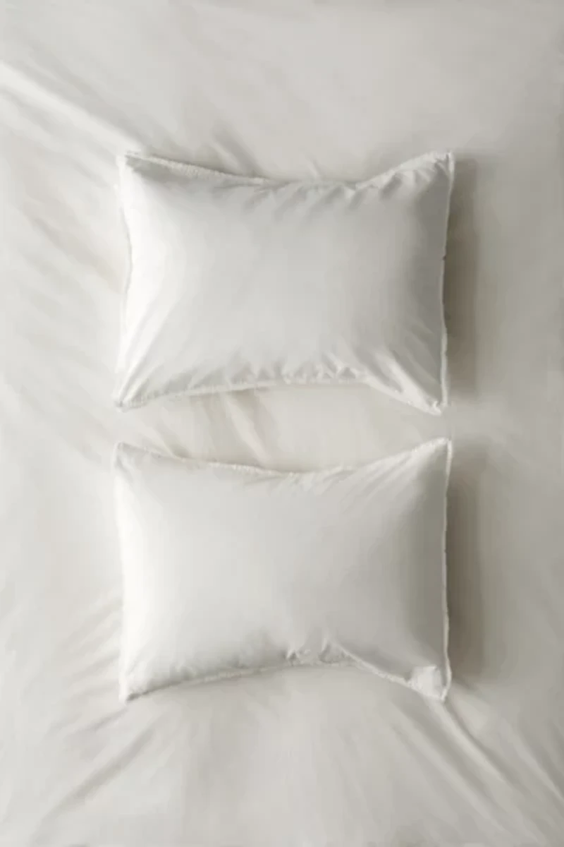 Breezy Cotton Percale Tassel Sham Set