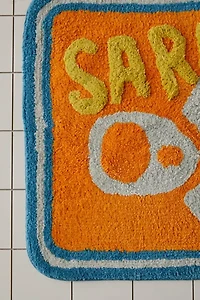 Sardine Tin Plush Tufted Bath Mat