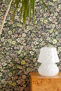UO Home Abigail Floral Removable Wallpaper