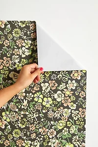 UO Home Abigail Floral Removable Wallpaper
