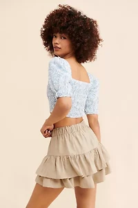 Girl & The Sun Maia Crop Top