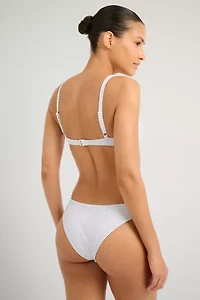 Onia Marilyn Ruffled Underwire Bikini Top