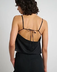 Onia Air Linen Square Neck Tank