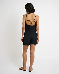 Onia Air Linen Square Neck Tank