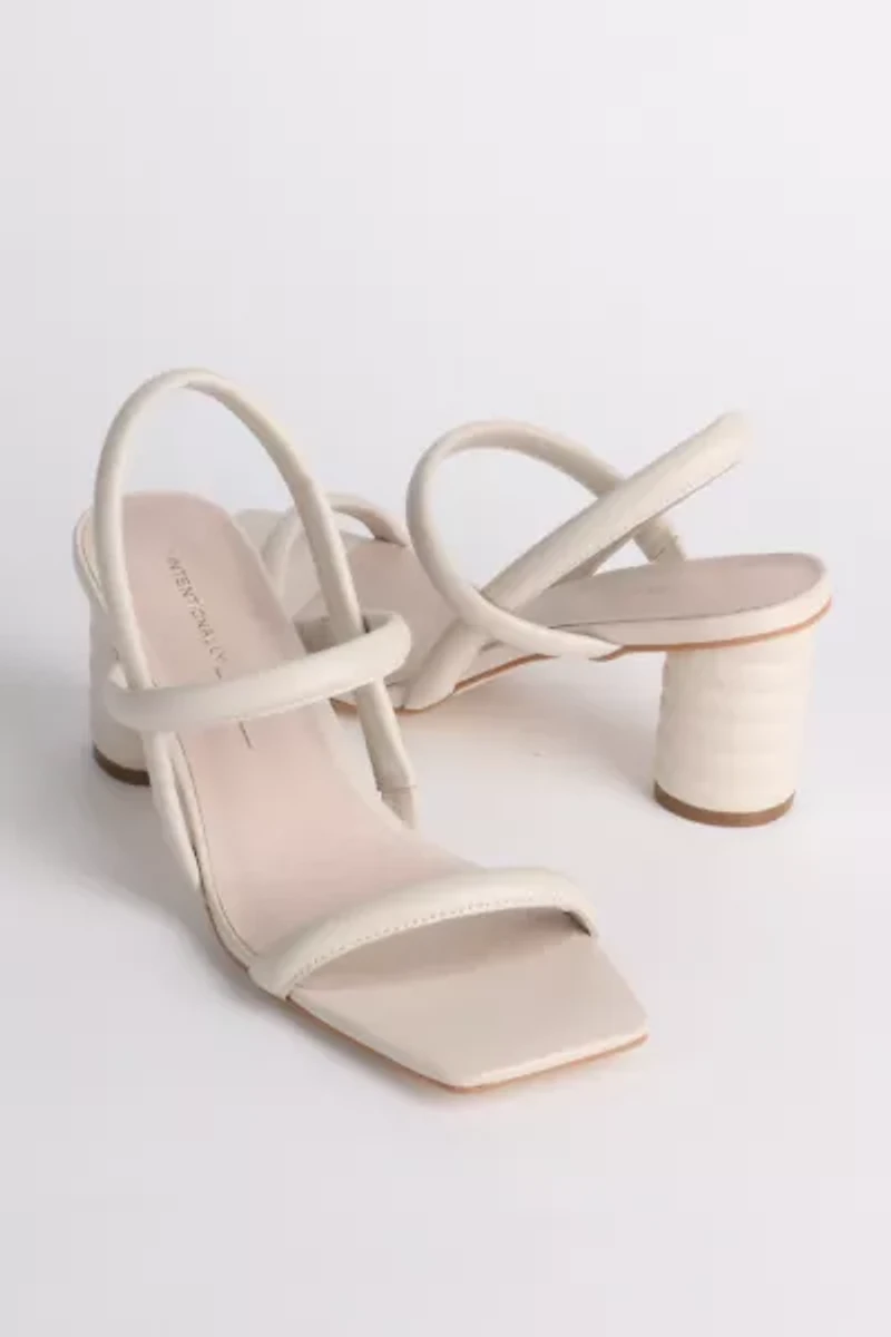 Intentionally Blank Kifton Leather Heel