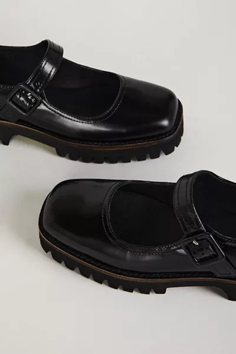 Intentionally Blank Veronica Leather Platform Mary Jane