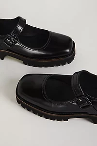Intentionally Blank Veronica Leather Platform Mary Jane