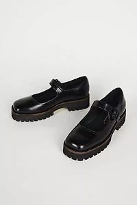 Intentionally Blank Veronica Leather Platform Mary Jane