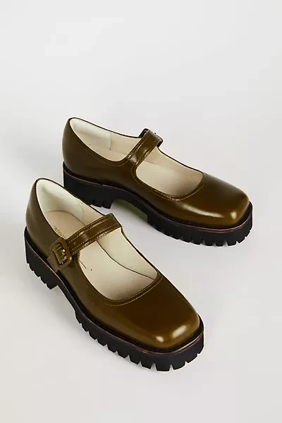 Intentionally Blank Veronica Leather Platform Mary Jane