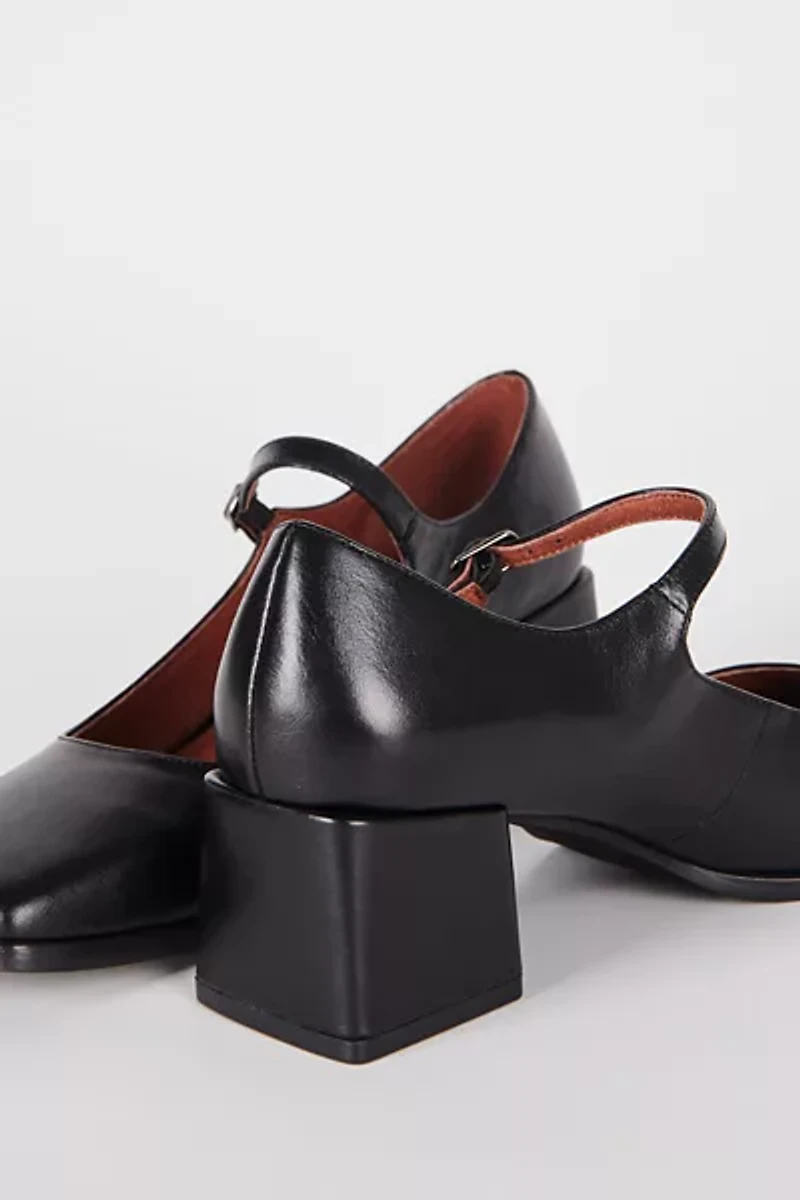 Intentionally Blank Christopher Leather Mary Jane Heel