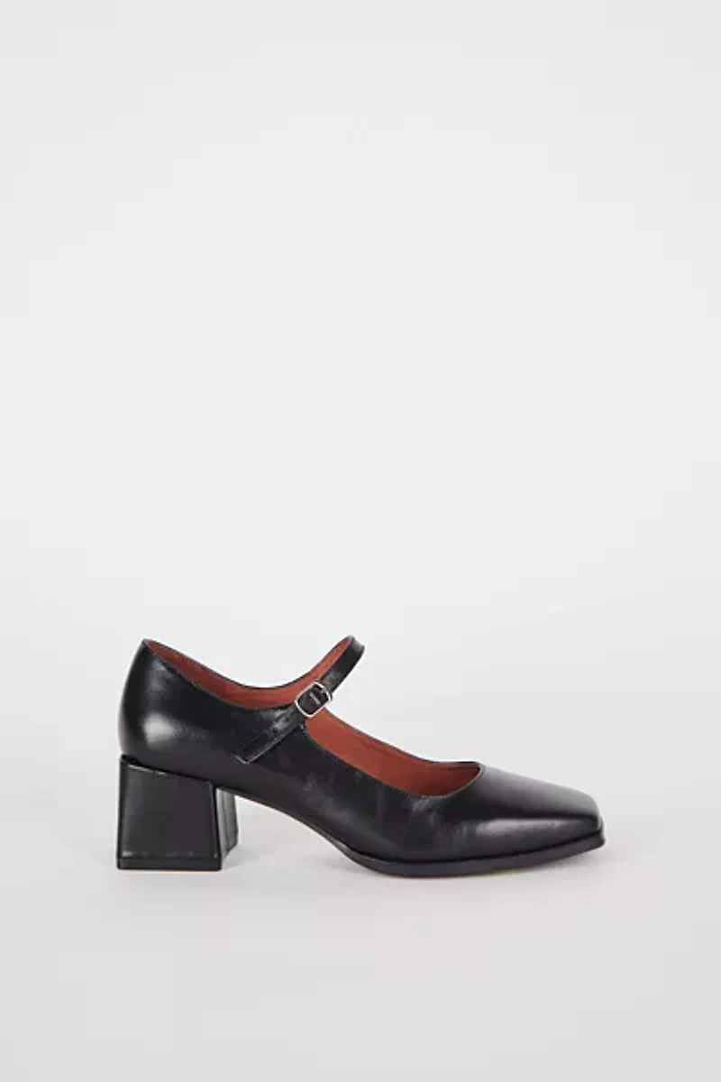 Intentionally Blank Christopher Leather Mary Jane Heel