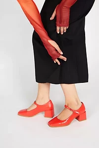 Intentionally Blank Christopher Leather Mary Jane Heel