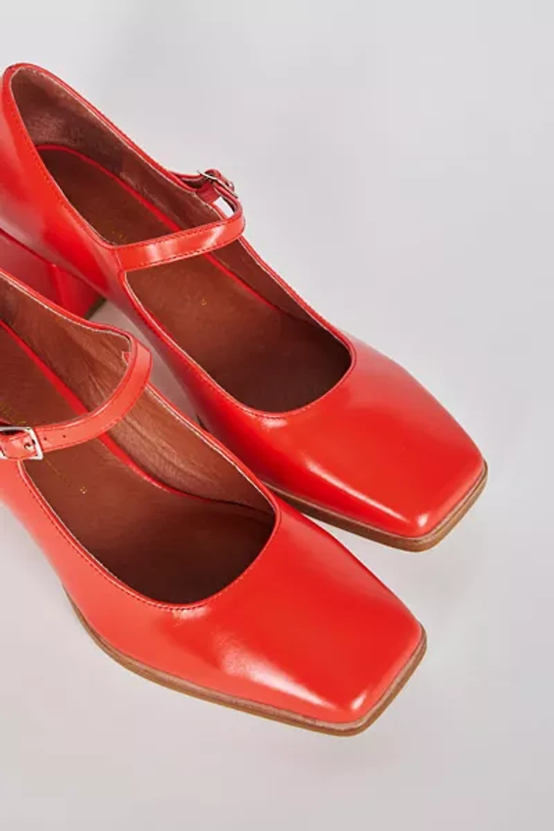 Intentionally Blank Christopher Leather Mary Jane Heel