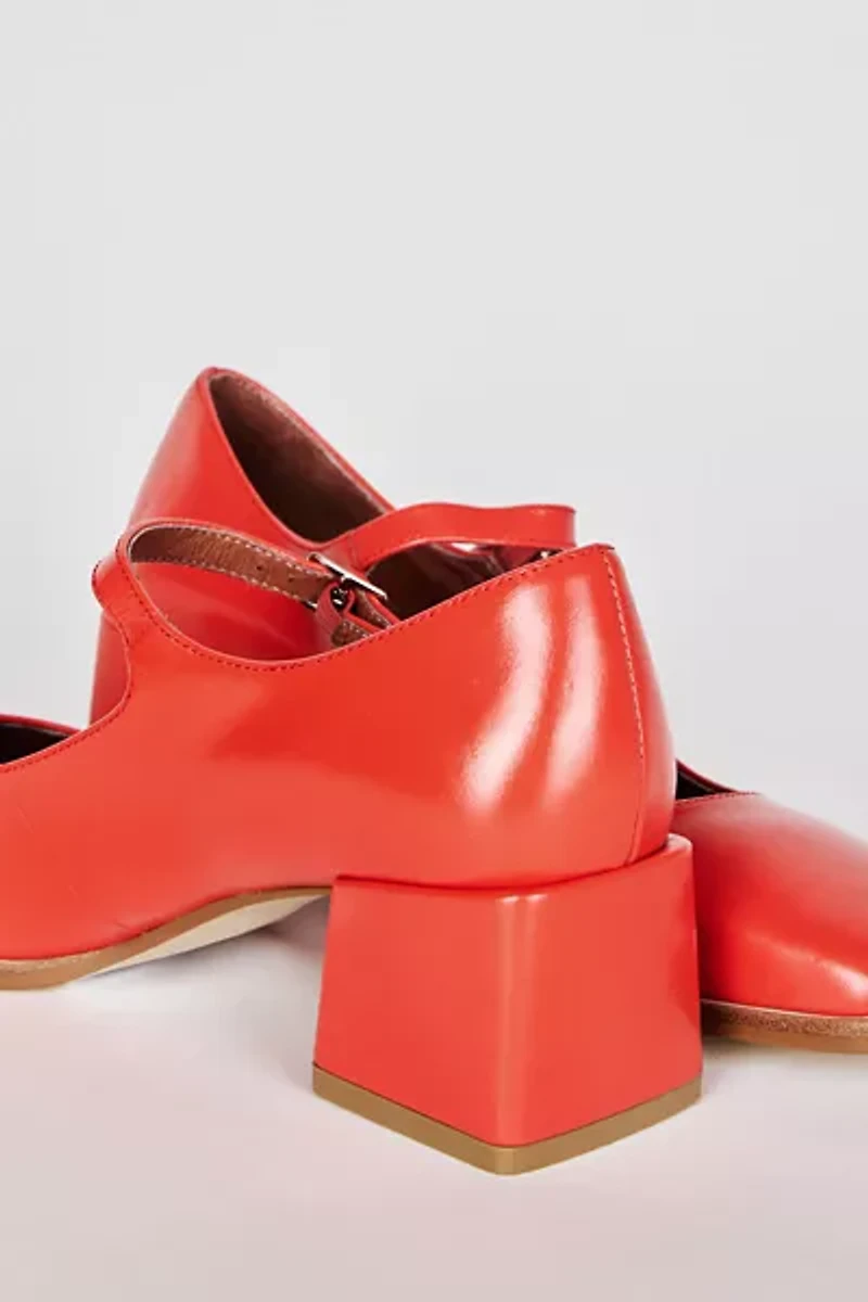 Intentionally Blank Christopher Leather Mary Jane Heel