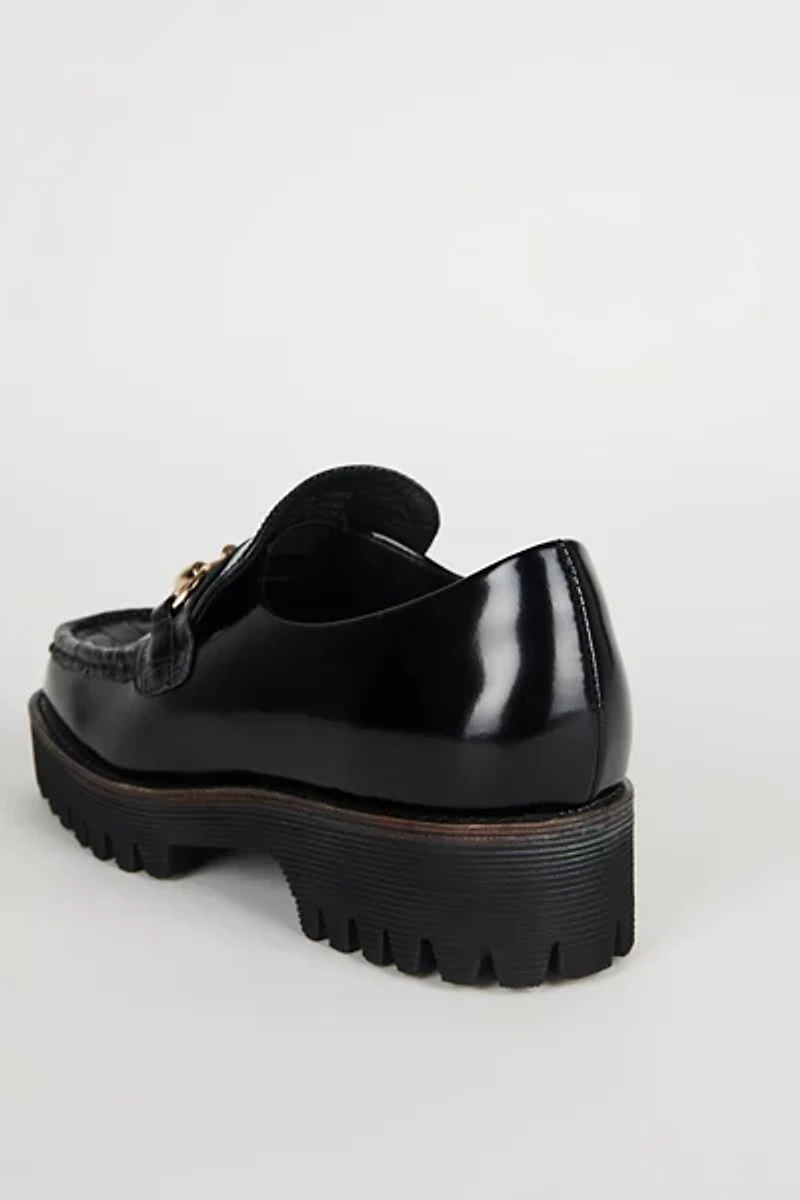 Intentionally Blank HK-2 Croc-Embossed Lug Loafer